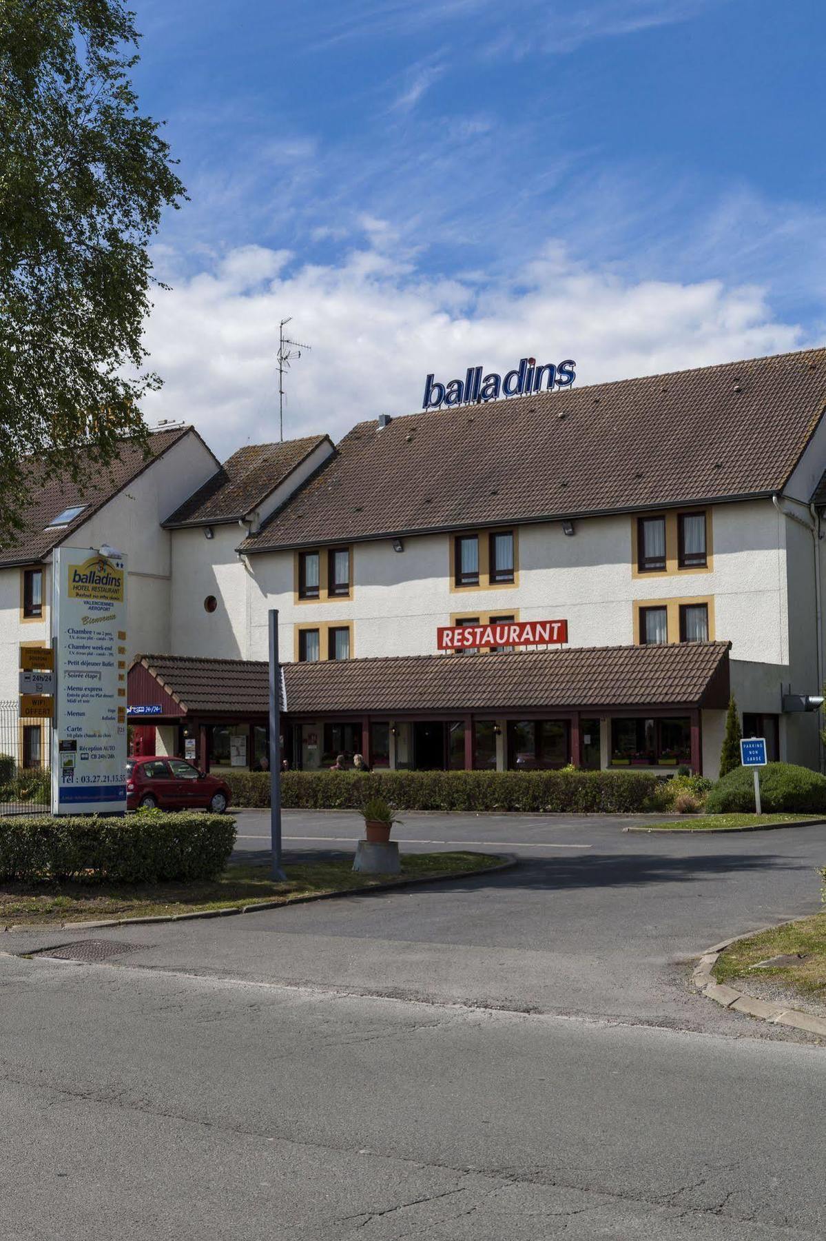 瓦朗西纳机场真实巴拉丁斯酒店 Rouvignies 外观 照片